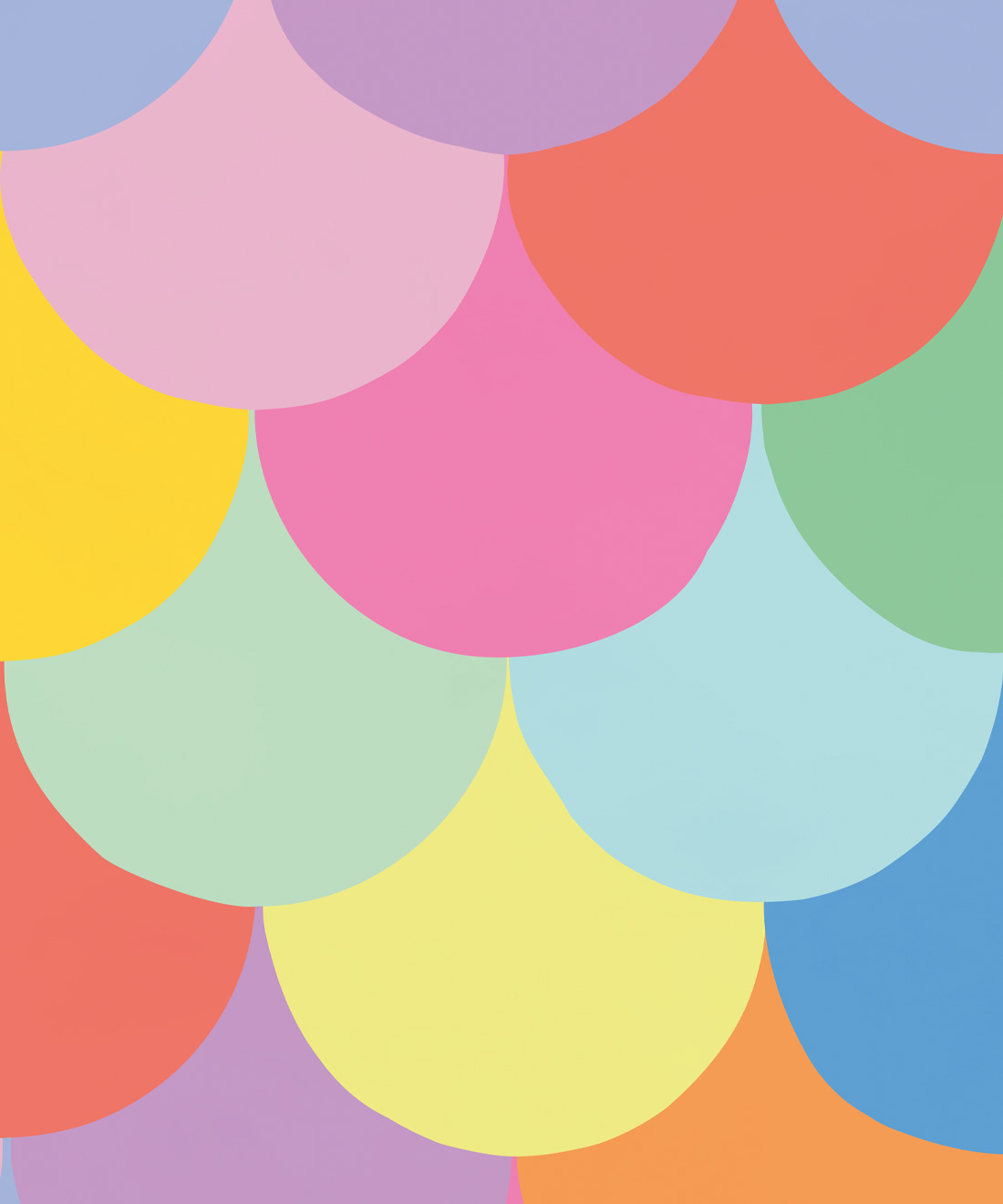 Happy Scales Mural • Brook Gossen • Bright • Swatch