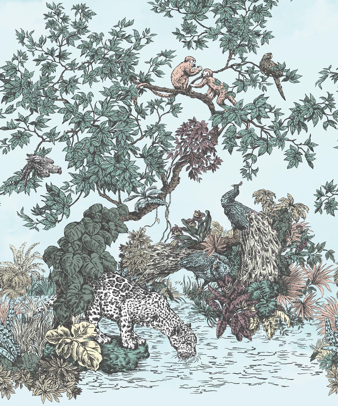 Sinharaja Mural • Iryna Ruggeri • Original • Swatch