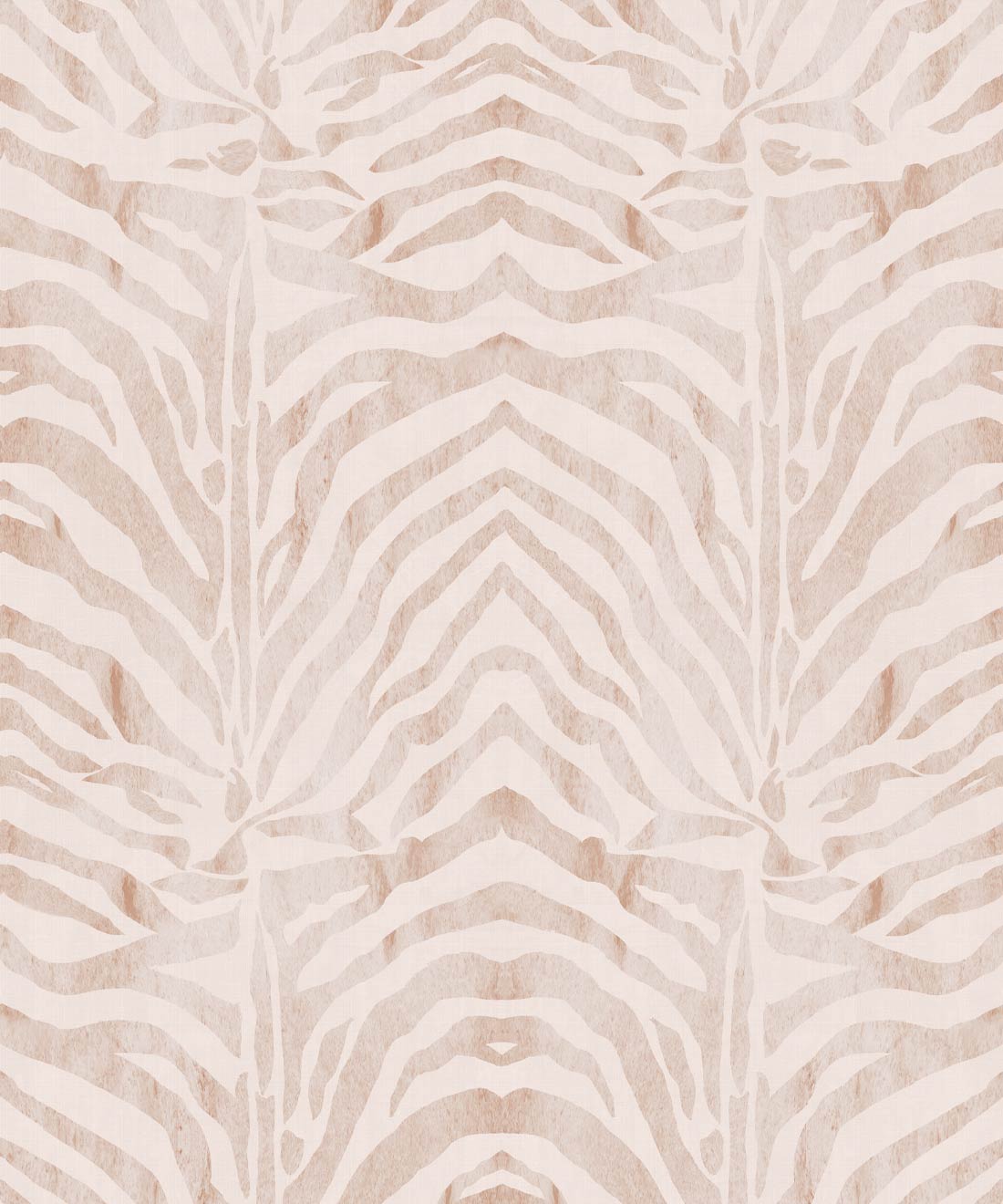 Zebra Wallpaper • La Semilla Casa • Light Papaya Blush • Swatch