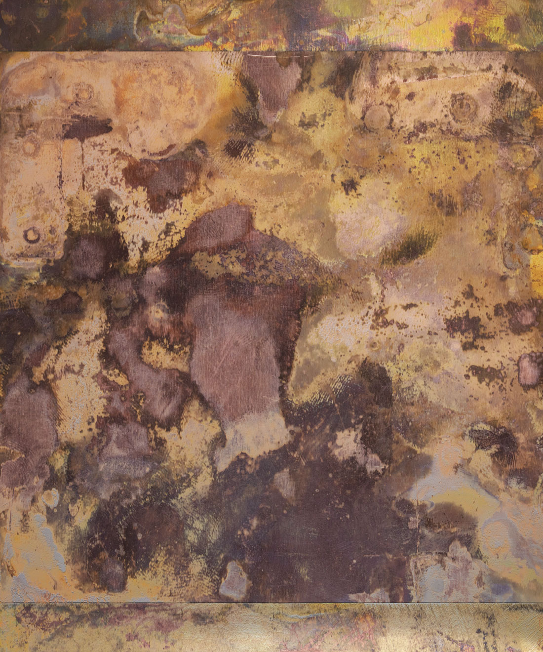 Bronze & Copper Metallic Wallpaper