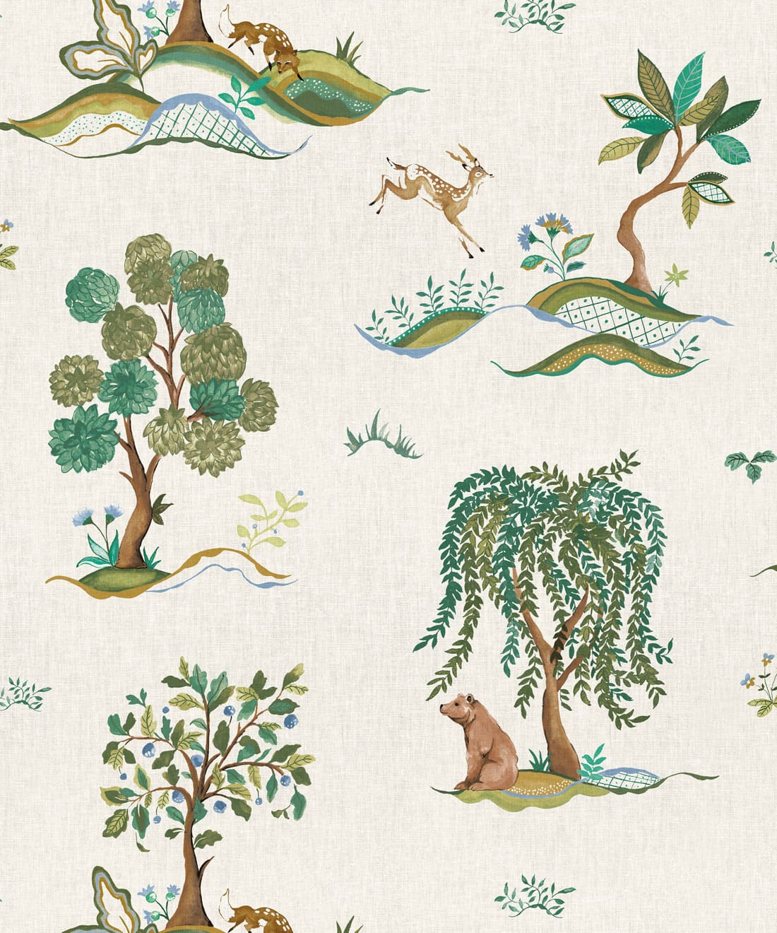 Willow Wood Wallpaper