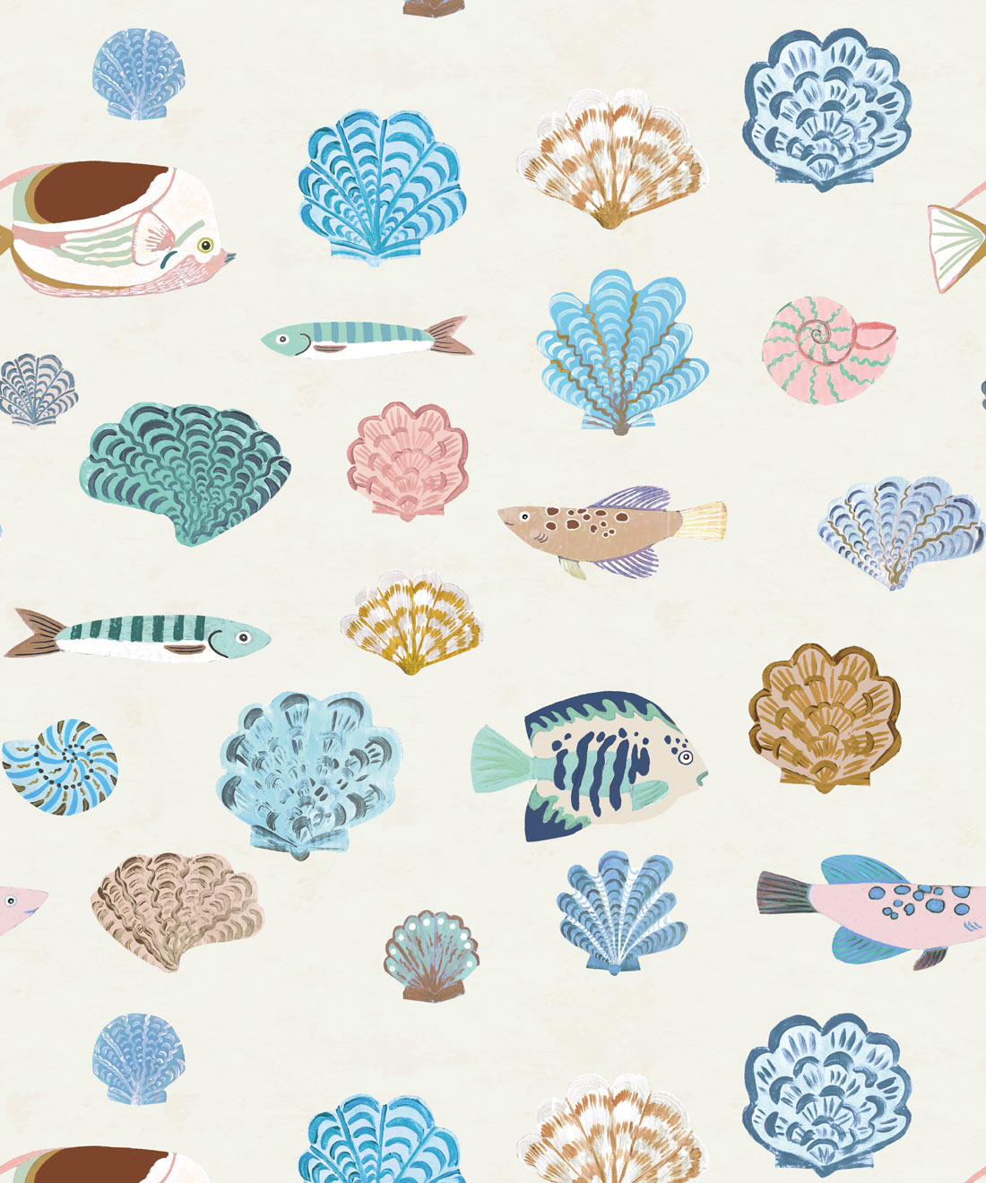 Seaside Treasures Wallpaper