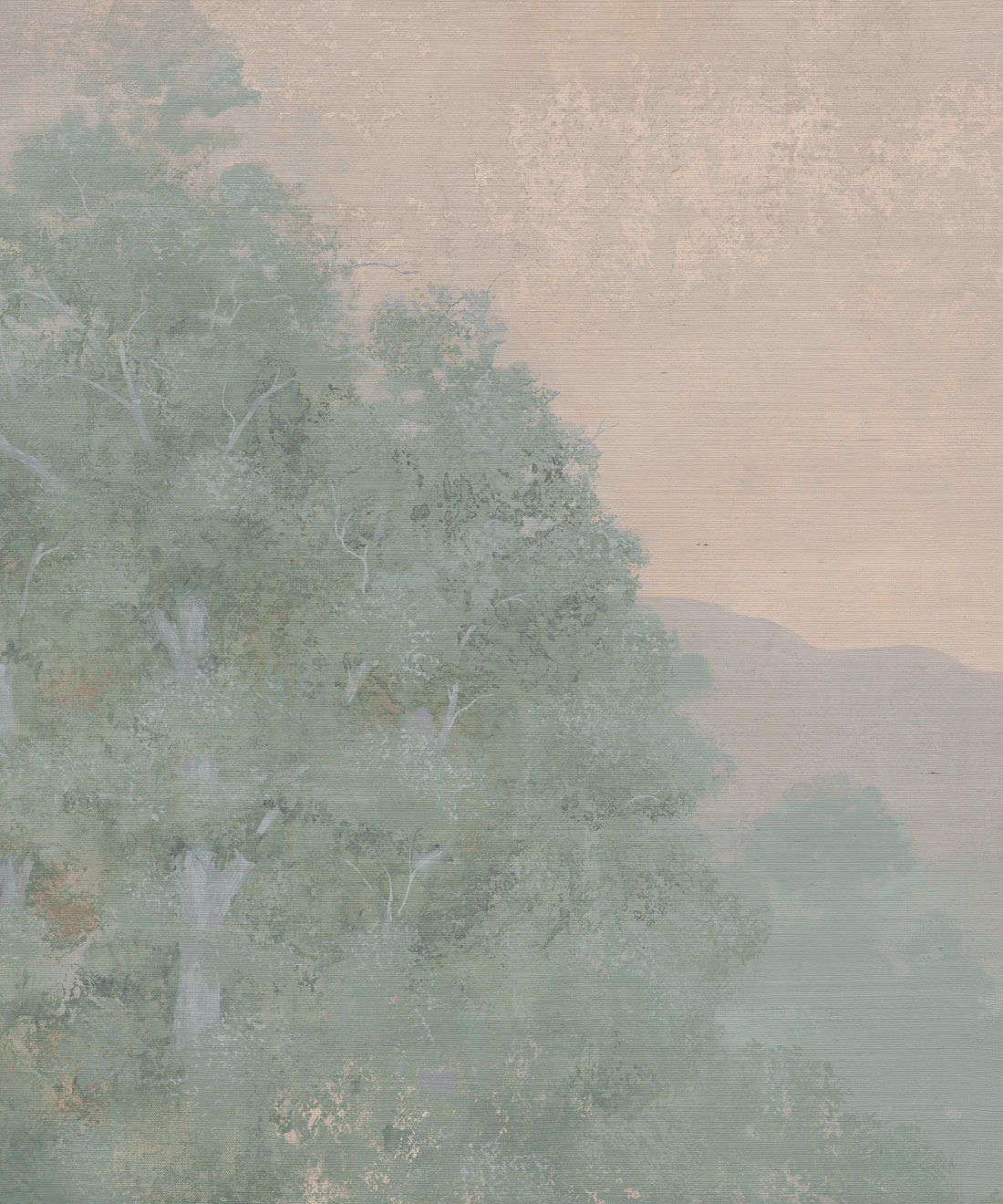 Valewood Grasscloth Mural